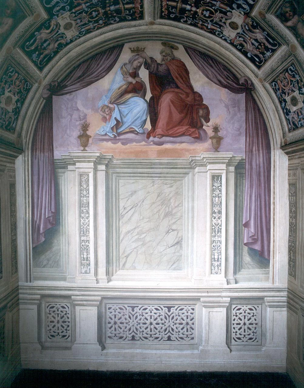 Incoronazione di Maria Vergine - Convento di S. Maria Novella, Firenze